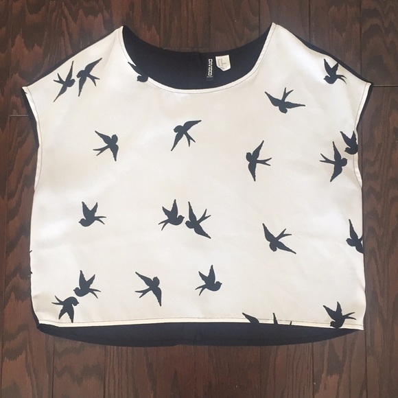 H&M Tops - Bird Shirt!